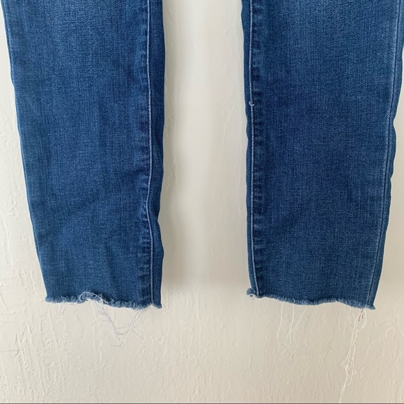 Madewell Button Front 9” Mid Rise Skinny Jean - Picture 8 of 12
